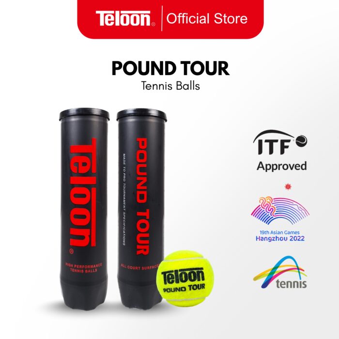 Bola Tenis Pound Tour Isi 4